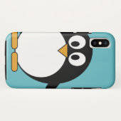 Cute Cartoon Penguin Case-Mate iPhone Case (Achterkant (horizontaal))