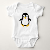 Cute Cartoon Penguin Design Romper (Voorkant)