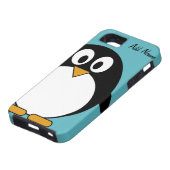 Cute Cartoon Penguin - iPhone 5 Case-Mate iPhone Case (Onderkant)
