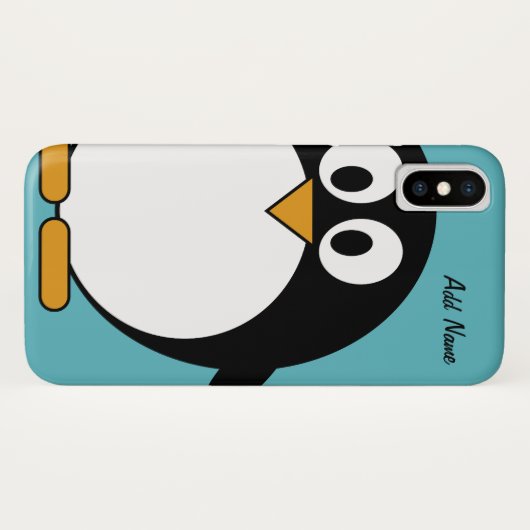 Cute Cartoon Penguin - ipod touch Case-Mate iPhone Case (Achterkant (horizontaal))