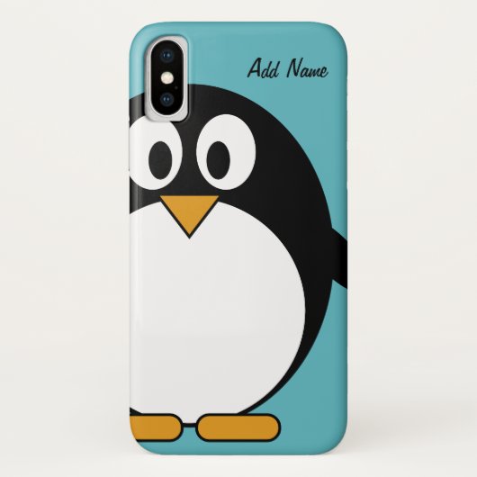 Cute Cartoon Penguin - ipod touch Case-Mate iPhone Case (Achterkant)