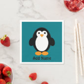 Cute Cartoon Penguin Servet (Insitu)