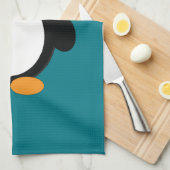 Cute Cartoon Penguin Theedoek (Quarter Fold)