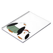 Cute Cartoon Penguins Notitieboek (Linkerzijde)