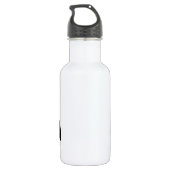 Cute Cartoon Penguins Waterfles (Achterkant)