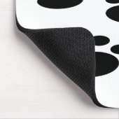 Cute Cartoon Pet Paw Trail Muismat (Hoek)