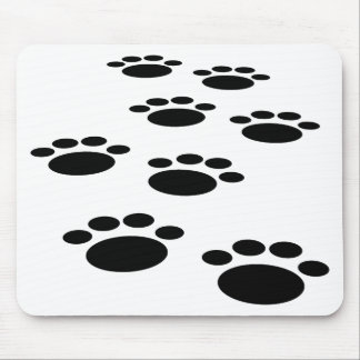 Cute Cartoon Pet Paw Trail Muismat
