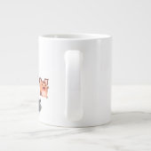 Cute Cartoon Pig Family Jumbo Mok (Achterkant)