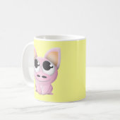 Cute Cartoon Pig Koffiemok (Voorkant links)