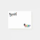 Cute Cartoon-pijlers Post-it® Notes (Voorkant)