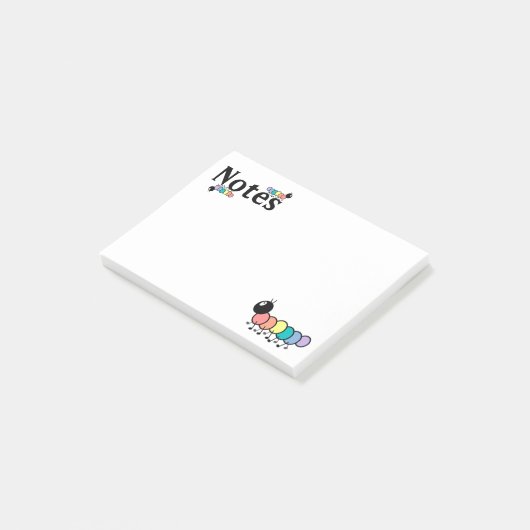 Cute Cartoon-pijlers Post-it® Notes (Schuin)