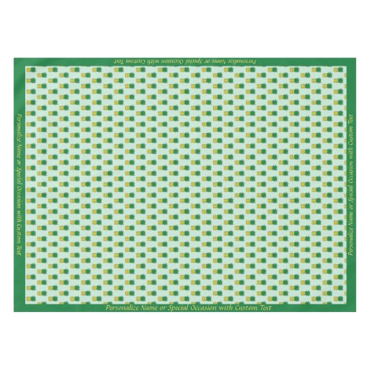 Cute Cartoon Pineapple Tropical Hawaiian Pattern Tafelkleed (Voorkant (Horizontaal))