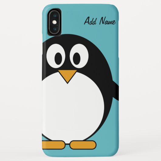 Cute Cartoon Pinguïn Kawaii Tekening Case-Mate iPhone Case (Achterkant)