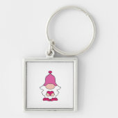 CUTE CARTOON PINK GENONE SLEUTELHANGER (Voorkant)