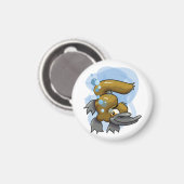 Cute Cartoon Platypus Magneet (Voorkant / Achterkant)