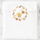 Cute Cartoon Ponies Mandala Sticker (Tas)
