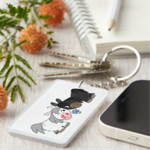 Cute Cartoon Ponies Standoff AcrylSleutelhanger