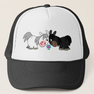 Cute Cartoon Ponies Standoff Pet