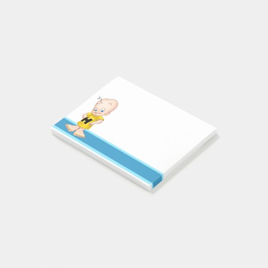 Cute cartoon post het post-it® notes (Schuin)