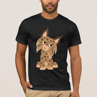 Cute Cartoon Prankish Lynx T-Shirt