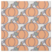 Cute Cartoon Pumpkin Pattern Stof (Swatch)
