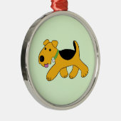 Cute Cartoon Puppy Dog Premium Ornament (Rechts)
