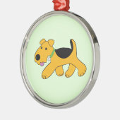 Cute Cartoon Puppy Dog Premium Ornament (Links)
