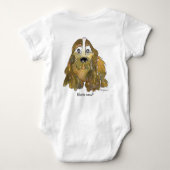 Cute Cartoon Puppy Dogs Baby Romper (Achterkant)