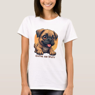 Cute Cartoon Puppy T-Shirt