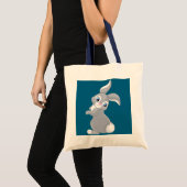 Cute Cartoon Rabbit Tote Bag (Voorkant (product))