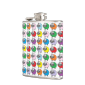 Cute Cartoon Rainbow Sheep Heupfles (Links)