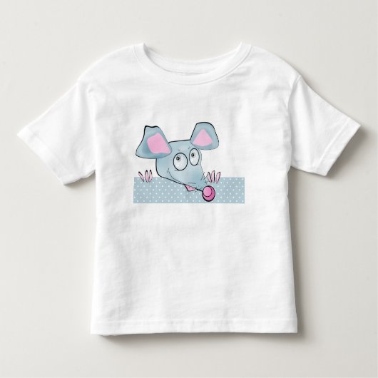 Cute cartoon rat mouse Nieuw jaar 2020 symbool kin Kinder Shirts (Voorkant)
