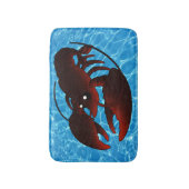 Cute Cartoon Red Lobster Badmat (Voorkant Verticaal)