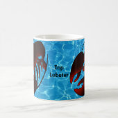 Cute Cartoon Red Lobster Koffiemok (Center)