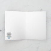 Cute Cartoon Robot | HALLO Kaart (Binnen)