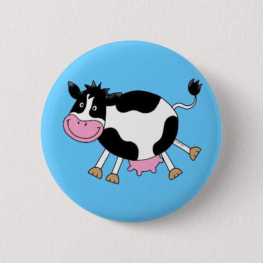 Cute cartoon ronde button 5,7 cm (Voorkant)