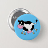 Cute cartoon ronde button 5,7 cm (Voorkant /achterkant)