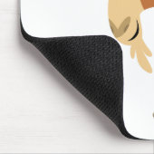 Cute Cartoon Running Goat Children Mousepad Muismat (Hoek)