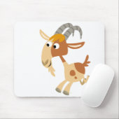 Cute Cartoon Running Goat Children Mousepad Muismat (Met muis)