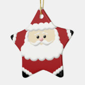 Cute Cartoon Santa Claus Ornament (Links)