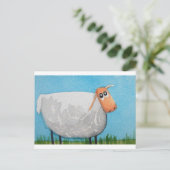 Cute cartoon schaap Gordon Bruce art Briefkaart (Staand voorkant)