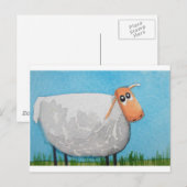 Cute cartoon schaap Gordon Bruce art Briefkaart (Voorkant / Achterkant)