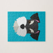 Cute Cartoon Schnauzer! Legpuzzel (Horizontaal)