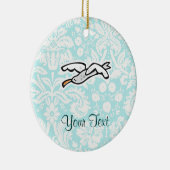 Cute Cartoon Seagull Keramisch Ornament (Rechts)