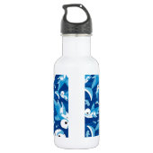 Cute Cartoon Shark Pattern Waterfles (Achterkant)