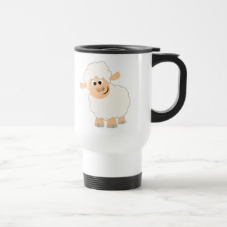 Cute Cartoon Sheep Commuter Mok