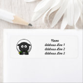 Cute Cartoon Sheep Etiket (Insitu)