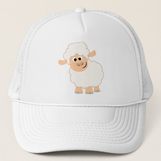 Cute Cartoon Sheep Pet (Voorkant)