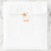 Cute Cartoon Sheep Sticker (Tas)