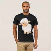 Cute Cartoon Sheep T-Shirt (Voorkant volledig)